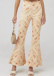 Show Me Your Mumu Belmont Pull On Trouser In Patchwork Paisley