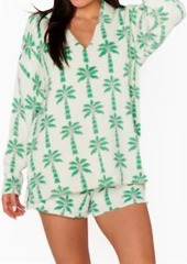Show Me Your Mumu Gilligan Sweater In Palm Knit