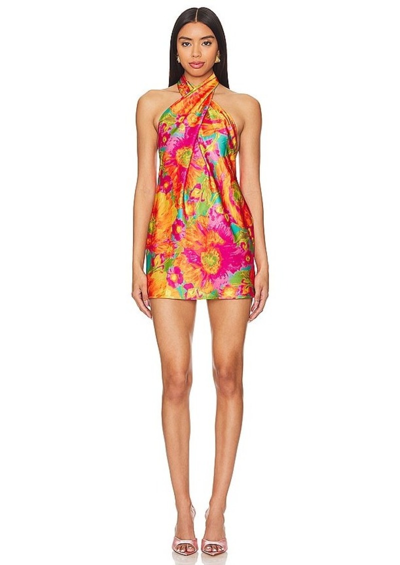 Show Me Your Mumu Jasmine Halter Mini Dress