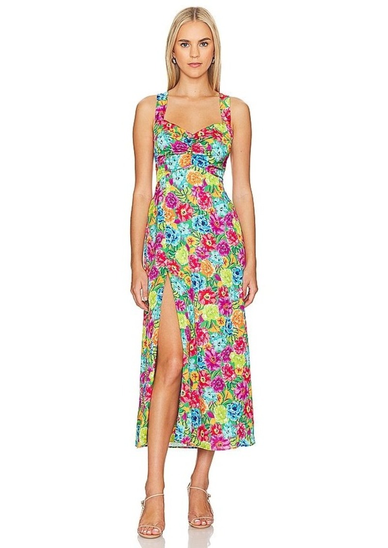 Show Me Your Mumu Mina Midi Dress