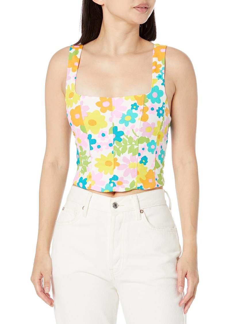 Show Me Your Mumu Women's Corset top Petal pop