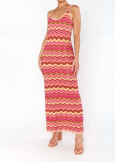 Show Me Your Mumu Tala Tank Maxi Dress In Horizon Stripe Knit