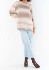 Show Me Your Mumu Timothy Tunic Sweater In Neutral Space Dye Knit