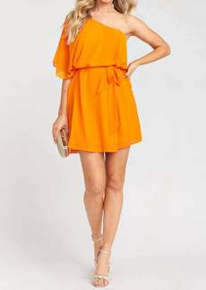 Show Me Your Mumu Trish Dress In Tangerine