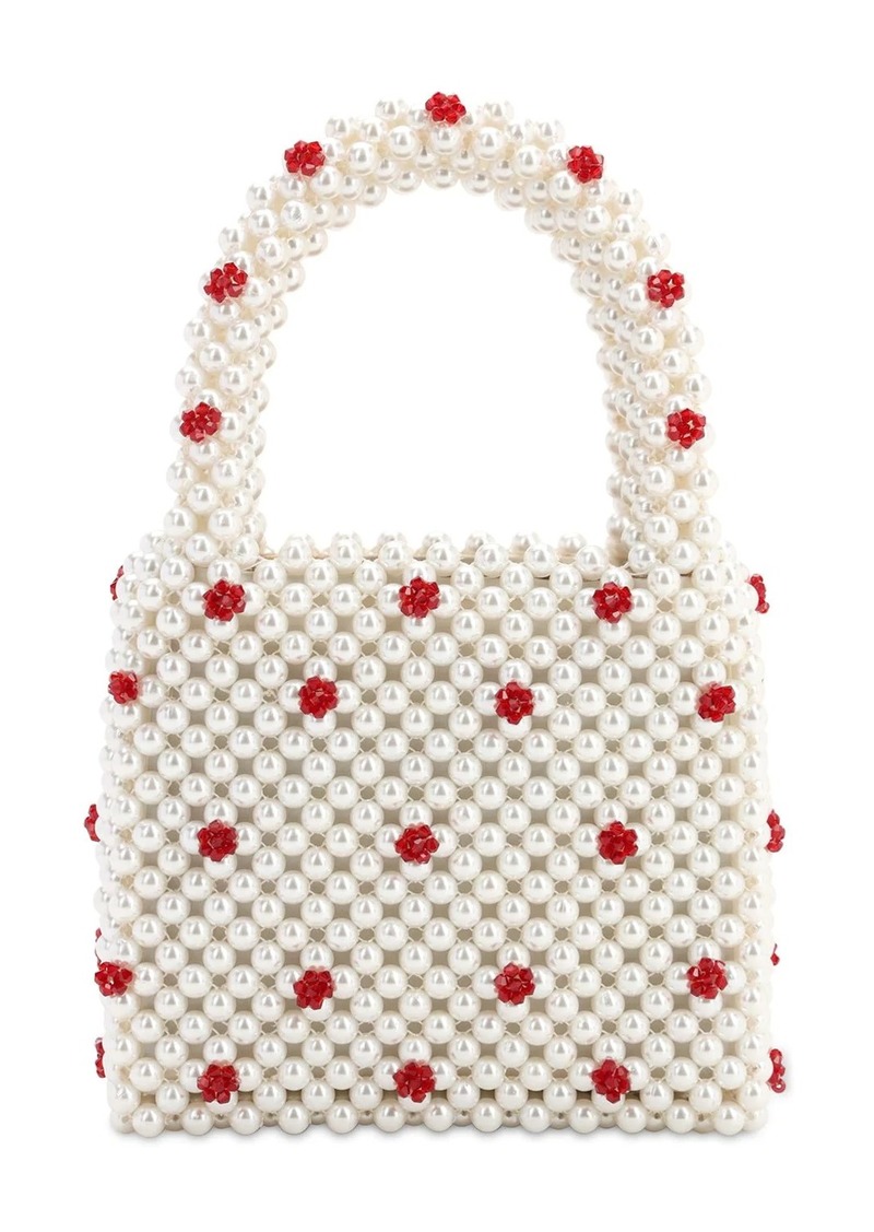 Dolly Beaded Top Handle Bag