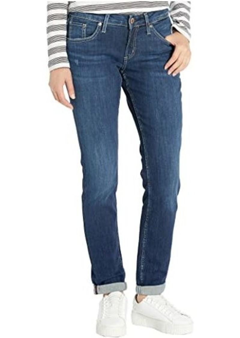 Silver Jeans Boyfriend Mid-Rise Slim Leg Jeans in Indigo L27101SSX365