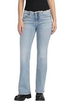 Silver Jeans Britt Low Rise Curvy Fit Flare Jeans L90812SOC254