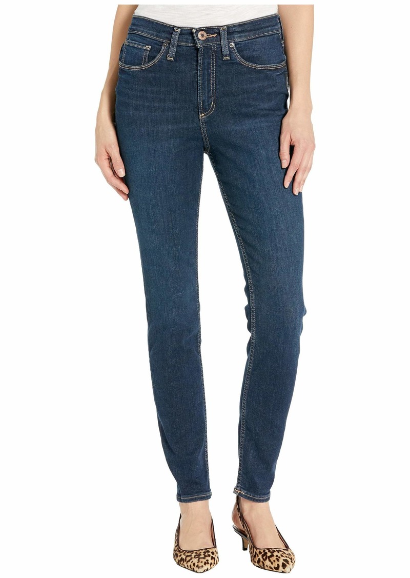 Silver Jeans Calley Super High-Rise Curvy Fit Skinny Jeans in Indigo ...