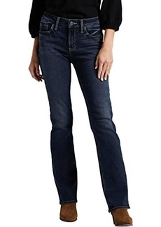 Silver Jeans Elyse Mid-Rise Slim Bootcut Jeans L03607EDB445