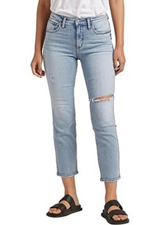 Silver Jeans Most Wanted Mid-Rise Ankle Jeans L63424ECF139