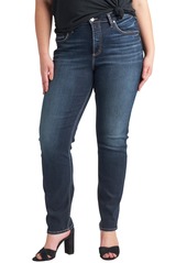 Silver Jeans Co. Avery Straight Leg Jeans in Indigo at Nordstrom