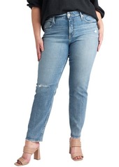Silver Jeans Co. Avery Straight Leg Jeans in Indigo at Nordstrom