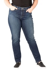 Silver Jeans Co. Avery Straight Leg Jeans (Plus Size)