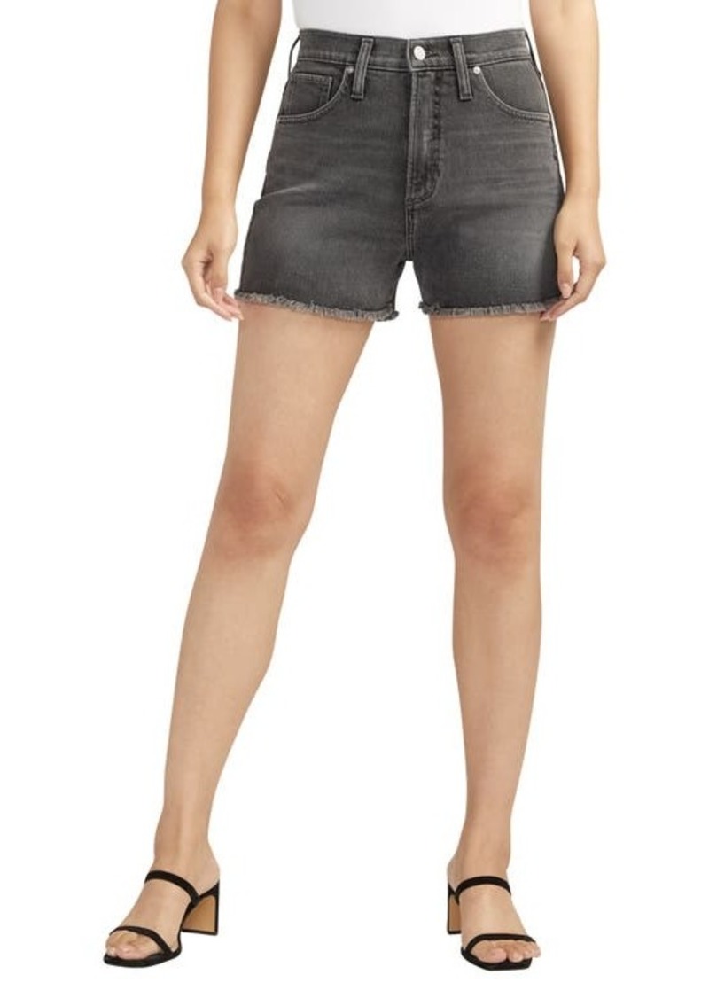 Silver Jeans Co. Highly Desirable High Waist Cutoff Denim Shorts