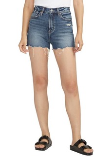 Silver Jeans Co. Highly Desirable High Waist Cutoff Denim Shorts