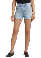 Silver Jeans Co. Highly Desirable High Waist Cutoff Denim Shorts in Indigo at Nordstrom Rack