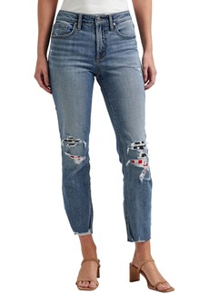 Silver Jeans Co. Most Wanted Mid Rise Americana Straight Leg Jeans - Indigo