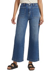 Silver Jeans Co. Patch Pocket Wide Leg Jeans