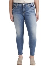 Silver Jeans Co. Women's Plus Size Avery High Rise Skinny Jeans W94116ECF309 20W x 29L