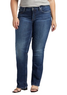Silver Jeans Co. Plus Size Suki Slim Bootcut Jeans - Indigo