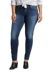 Silver Jeans Co. Suki High Waist Skinny Jeans (Plus Size)