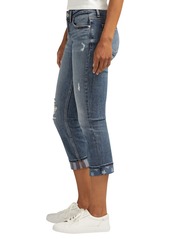 Silver Jeans Co. Suki Mid Rise Americana Capri - Indigo