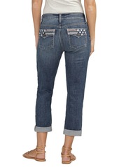 Silver Jeans Co. Suki Mid Rise Americana Capri - Indigo