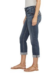 Silver Jeans Co. Suki Mid Rise Americana Capri - Indigo