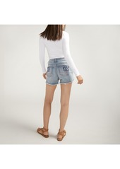Silver Jeans Co. Suki Mid Rise Americana Short - Indigo