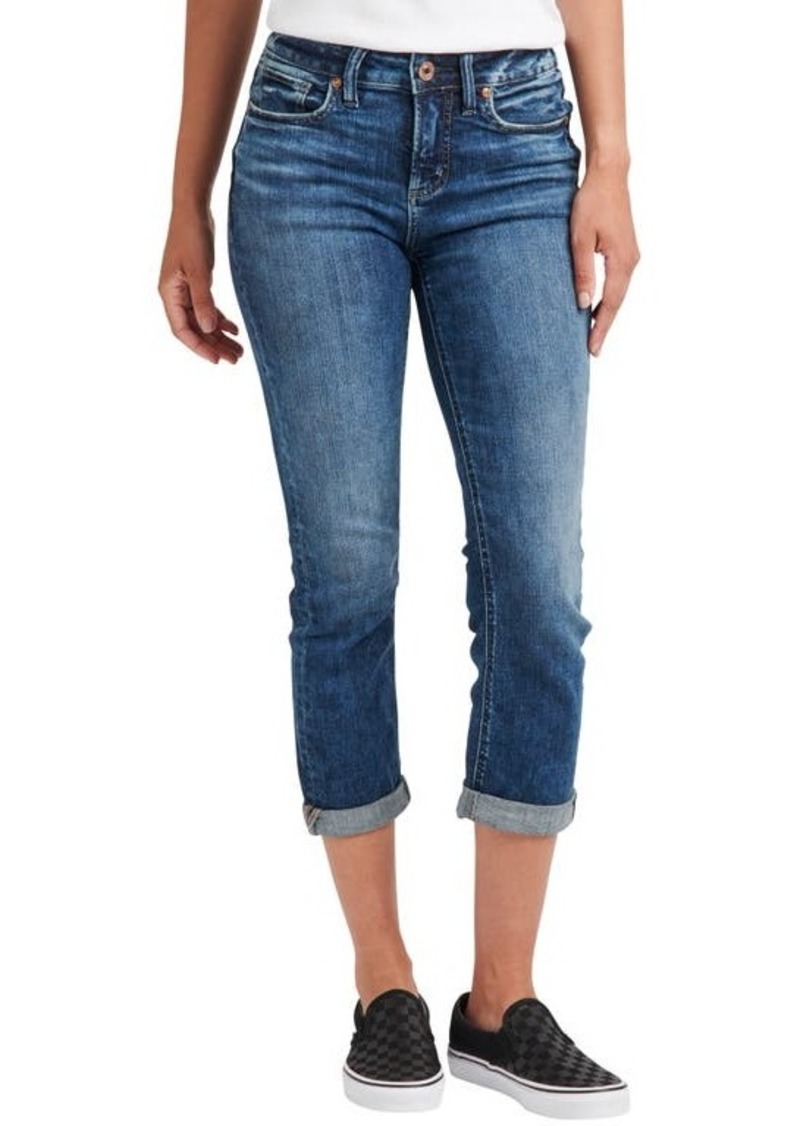 Silver Jeans Co. Suki Straight Leg Capri Jeans