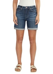 Silver Jeans Co. Sure Thing High Waist Cutoff Denim Shorts