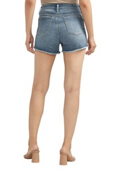 Silver Jeans Co. Women's Beau High Rise Shorts - Indigo