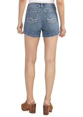 Silver Jeans Co. Women's Elyse Comfort-Fit Denim Shorts - Indigo