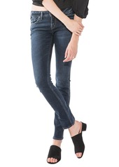 Silver Jeans Co. Women's Elyse Curvy Mid Rise Slim Fit Jean  29W X 32L