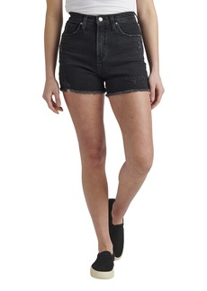 Silver Jeans Co. womens Highly Desirable High Rise Denim Shorts   US