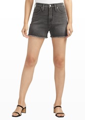 Silver Jeans Co. Women's Highly Desirable Jean Shorts - Black