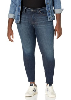 Silver Jeans Co. Women's Plus Size Most Wanted Mid Rise Skinny Jeans