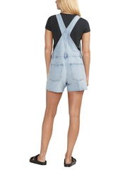 Silver Jeans Co. Women's Relaxed Shorts Overalls - Indigo