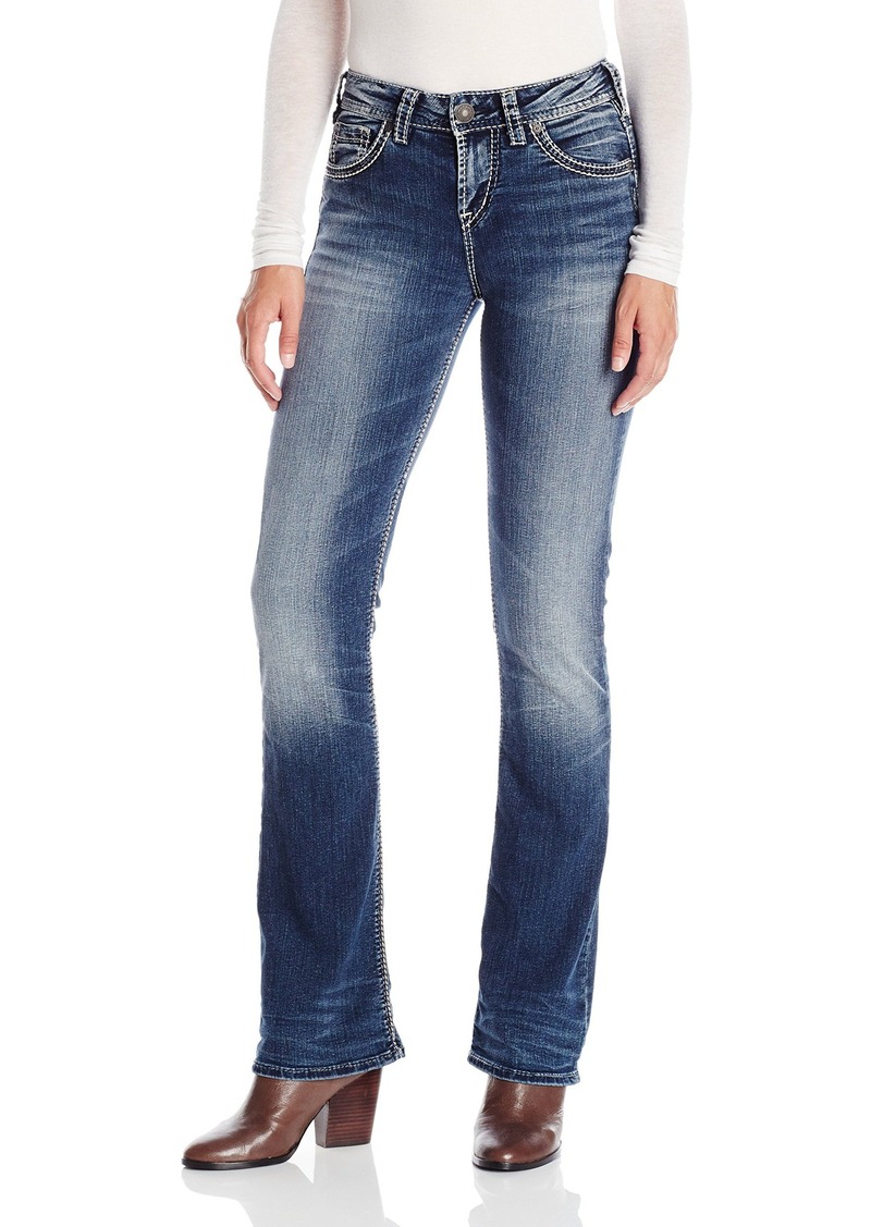 womens high rise bootcut jeans