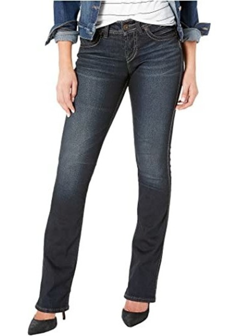 Silver Jeans Suki Mid-Rise Slim Boot Jeans in Indigo L93616SSX405