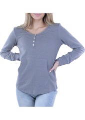 Silver Jeans Womens Thermal Solid T-Shirt