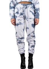 Silver Jeans Womens Tie Dye Ribbed Jogger Pants