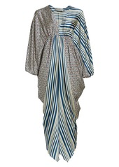 Silvia Tcherassi Arco Printed Stretch Silk Dress
