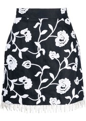 Silvia Tcherassi floral-print straight skirt