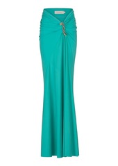 Silvia Tcherassi - Claudia Gathered Maxi Skirt - Blue - S - Moda Operandi