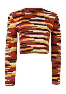 Silvia Tcherassi - Daisy Alpaca Sweater - Multi - S - Moda Operandi