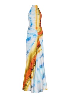 Silvia Tcherassi - Exclusive Frances Tie-Dyed Jersey Maxi Dress - Multi - L - Moda Operandi
