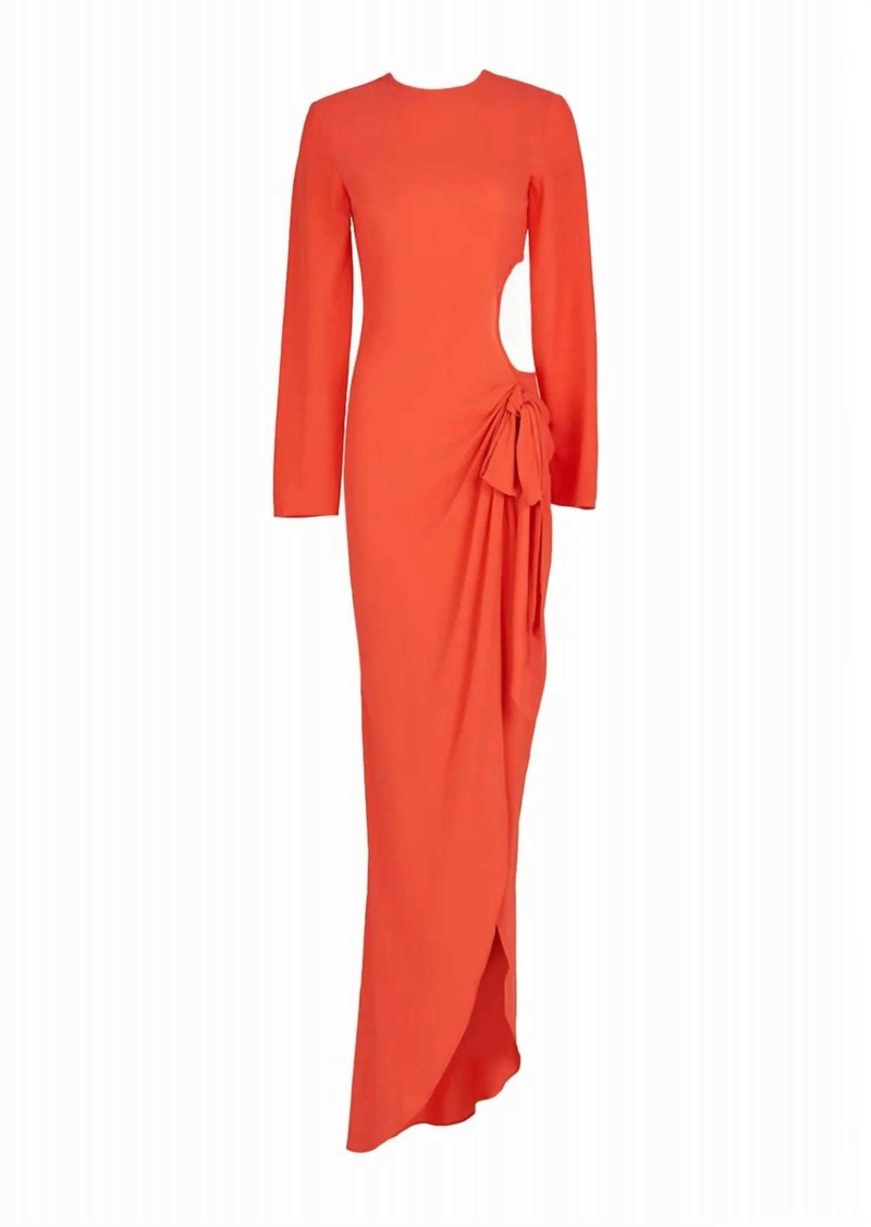 Silvia Tcherassi Women's Temis Maxie Dress In Orange