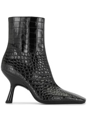 Simon Miller crocodile-effect ankle boots
