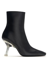 Simon Miller Foxy Square-Toe Leather Ankle Boots